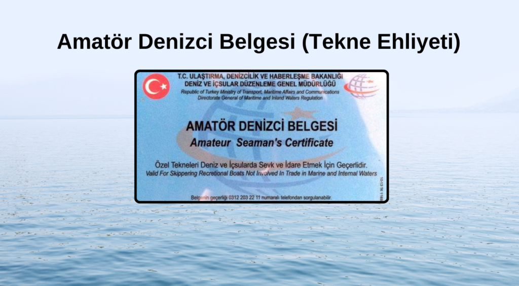 Amatör Denizci Belgesi