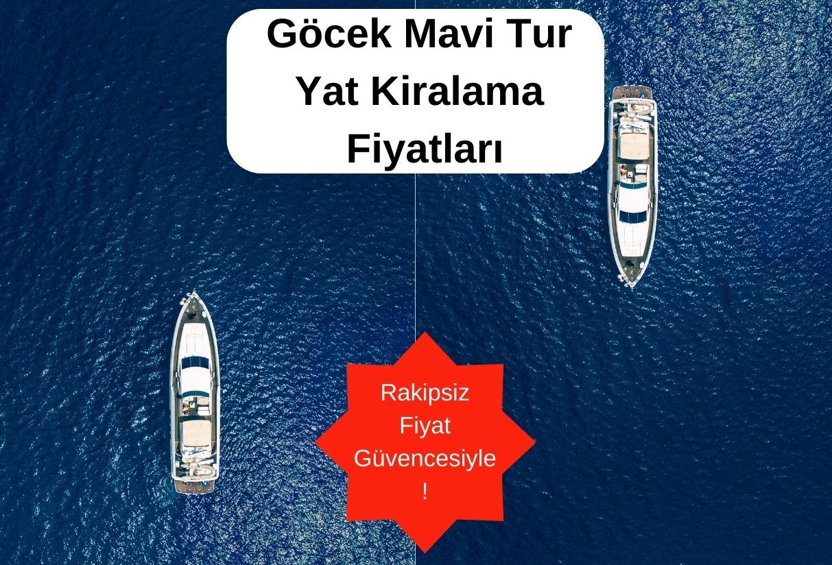 Göcek Mavi Tur Yat Kiralama