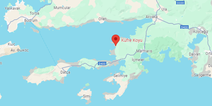 Küfre Koyu Haritalı