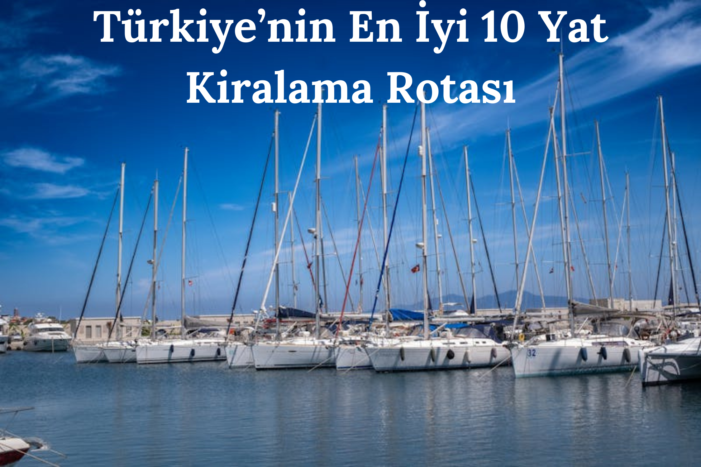 Türkiye’nin En İyi 10 Yat Kiralama Rotası